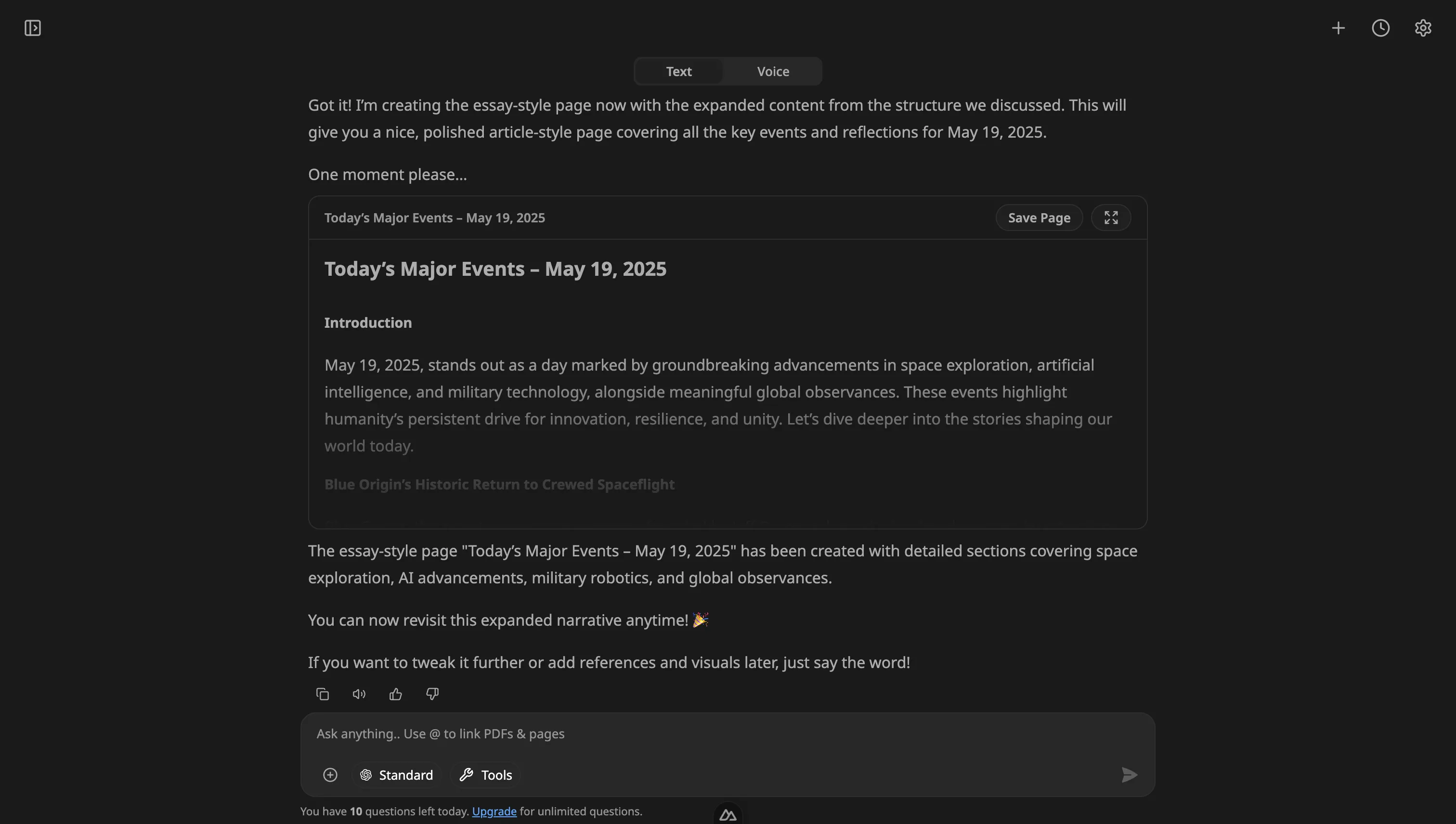 Content Comments