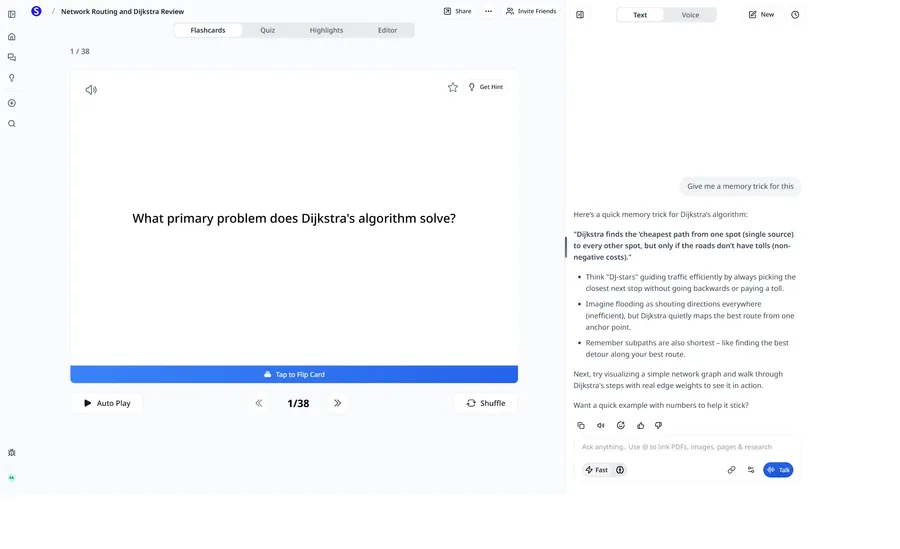 Quizzes Feature