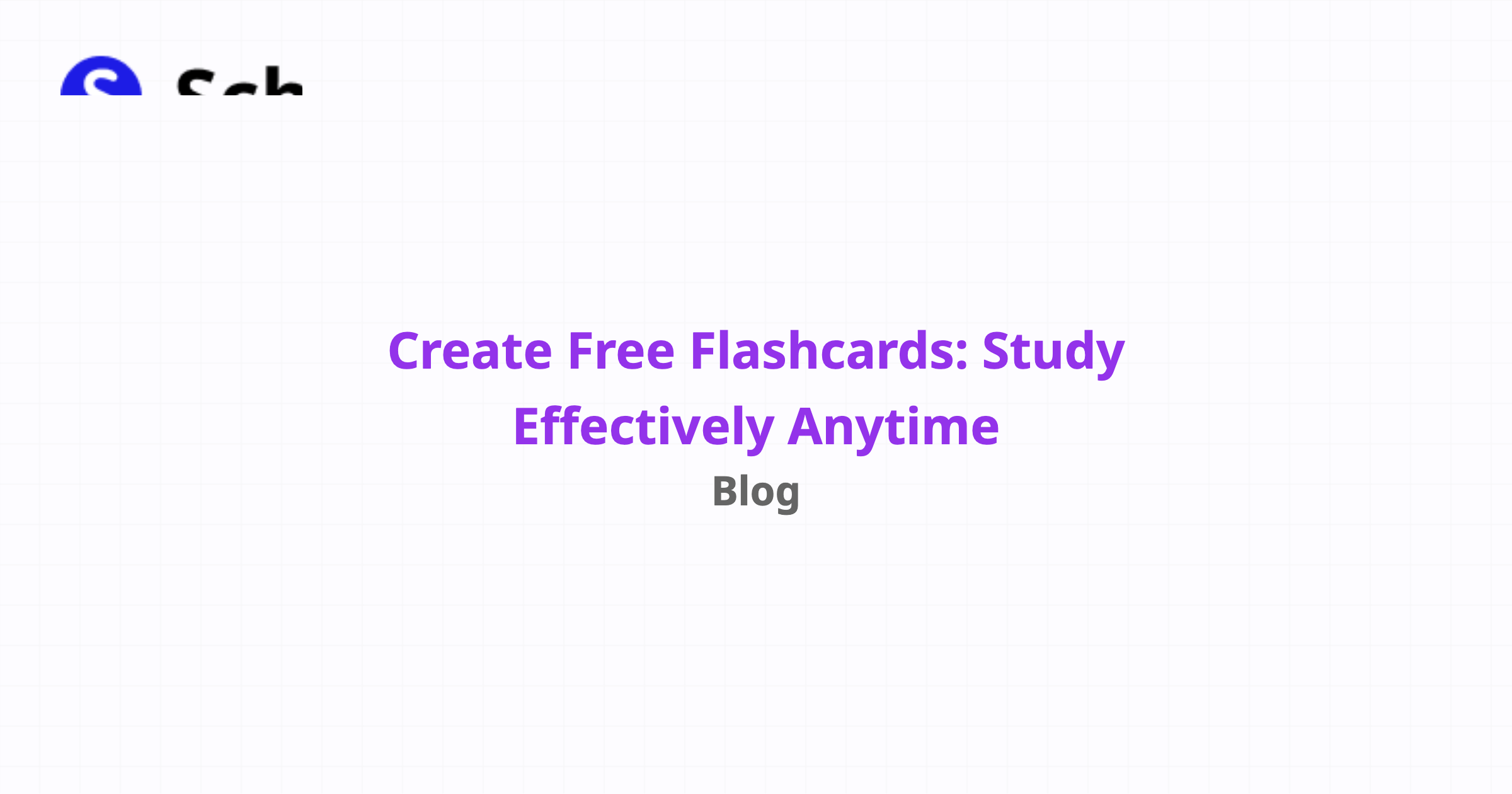 Create Free Flashcards: Study Effectively Anytime