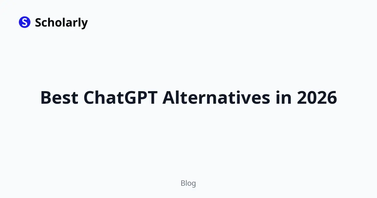 Best ChatGPT Alternatives in 2026 editorial illustration