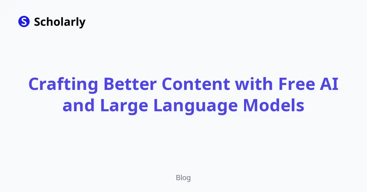 How to Write Better Content with Free AI Tools editorial illustration