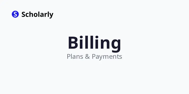 Billing and Subscriptions
