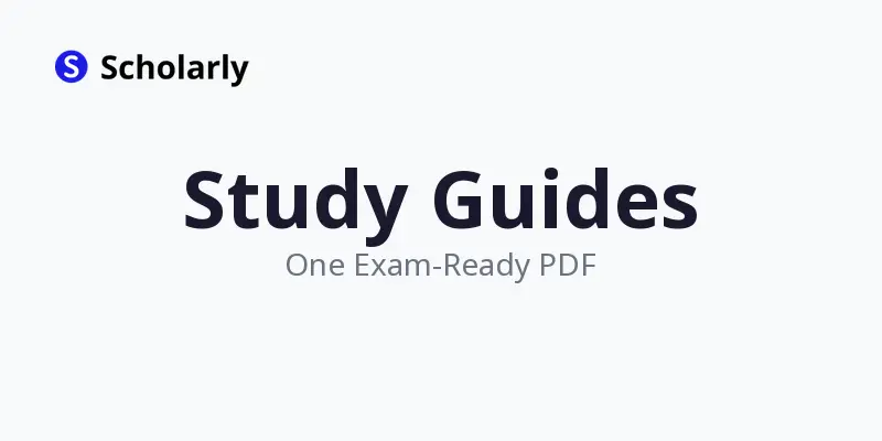 AI Study Guides